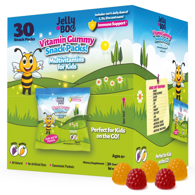 Jelly.Boo Multivitamins for Kids - 30 Day Supply
