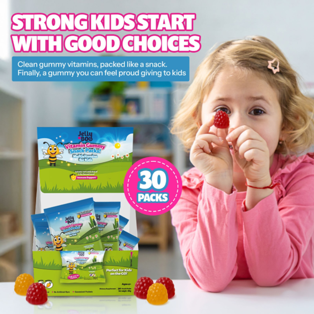 Jelly.Boo Multivitamins for Kids - 30 Day Supply